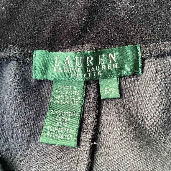 Ralph Lauren Velvet Bootcut Pull On Pants - Picture 4 of 11